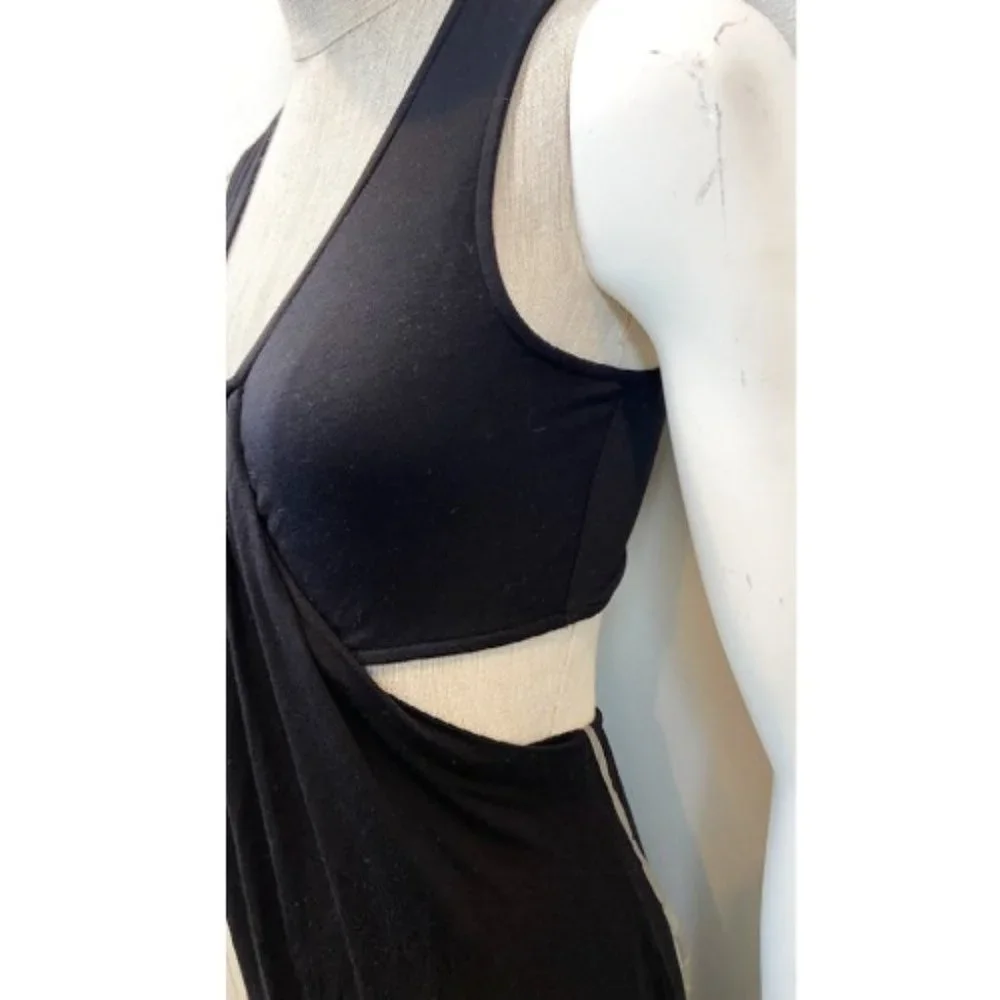NWT! $275 RACHEL PALLY BLACK CUTOUT OUT WIGGLE DRESS M - Picture 6 of 11